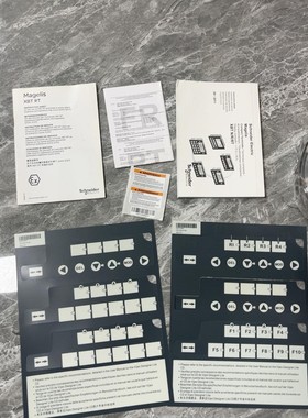 施耐德XBT系列显示器包装配件 说明书等，关联XBTN400