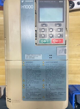 CIMR-HB4A0015FBC，拆机安川变频器，H1000