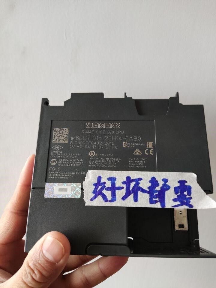 二手拆机模块，plc模块，故障西门子模块，315-2AH14