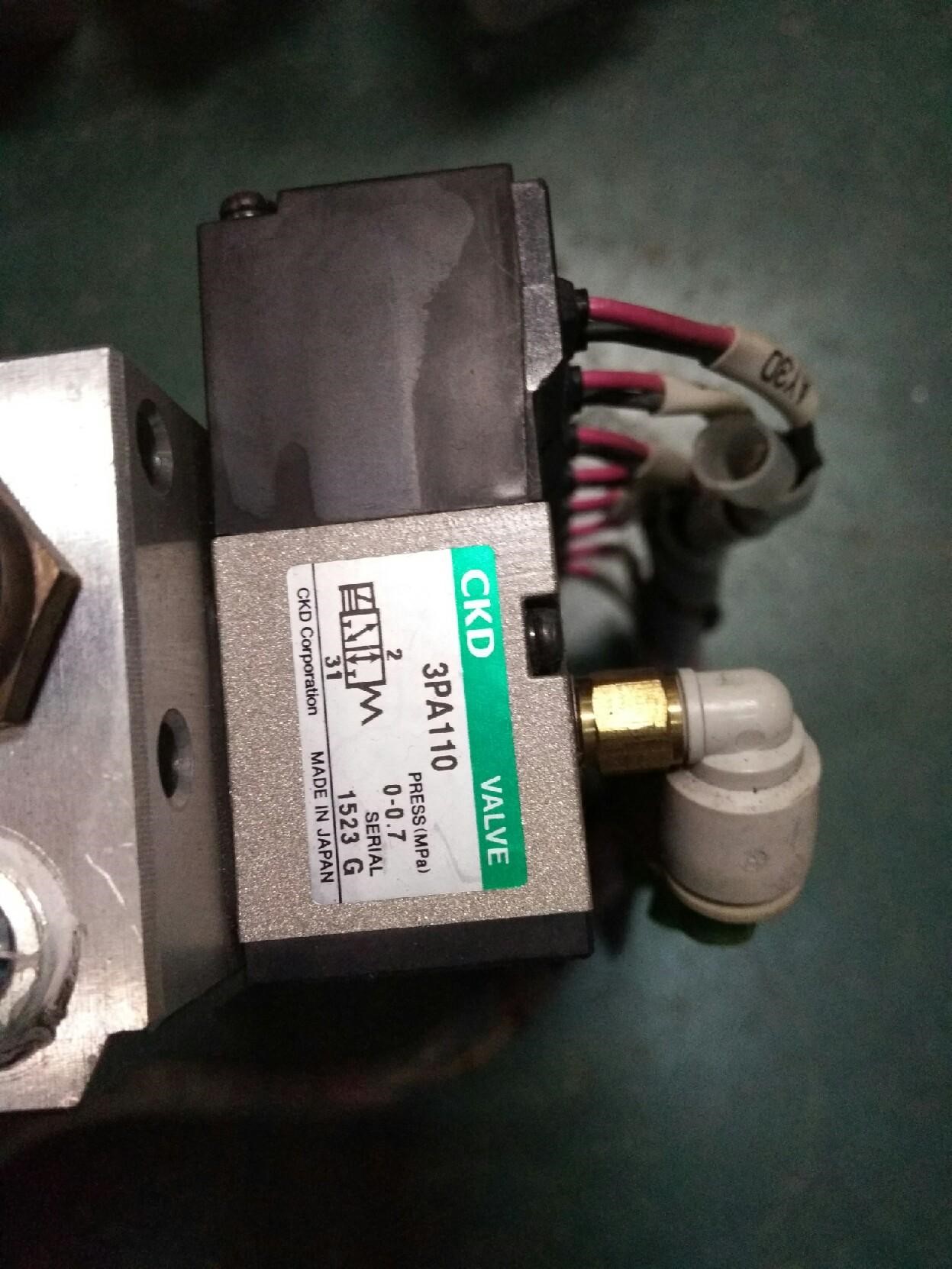 CKD电磁阀3PA110感兴趣的话给我留言吧！