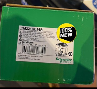 施耐德PLC 全新原装 正品 有需要联 TM221CE16R