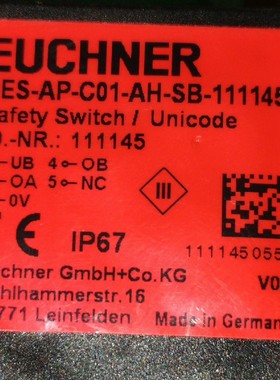 CES-AP-C01-AH-SB-111145德国EUCHN