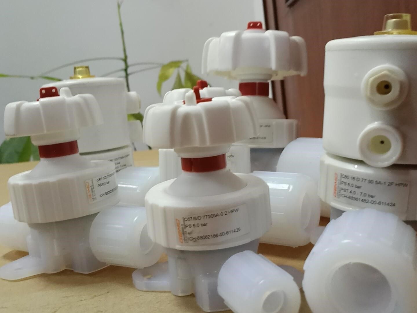 原装品牌GEMU/盖米PFA气动阀 隔膜阀 手动阀