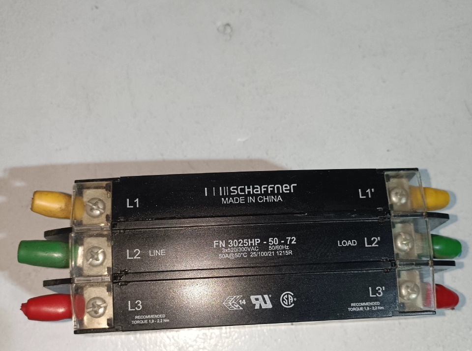 Schaffner夏弗纳滤波器FN3025HP-50-72