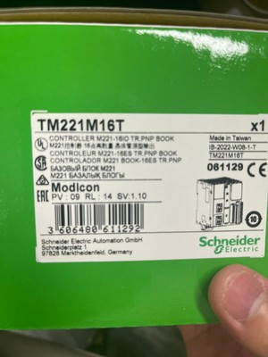施耐德TM221M16T