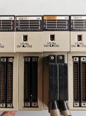 欧姆龙PLC输入模块C200H-ID217共4个，成色如图，