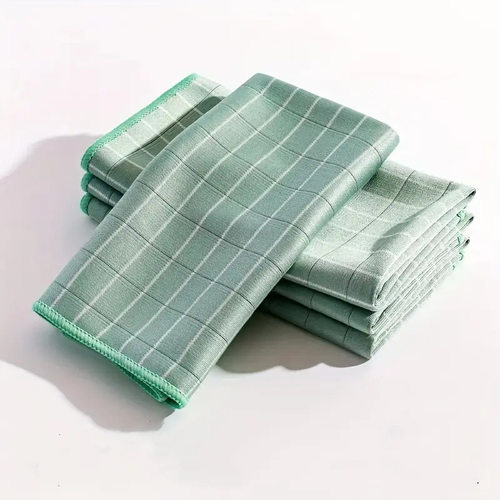 竹纤维洗碗巾抹布厨房巾百洁布眼镜布 Bamboo Microfiber Cloth