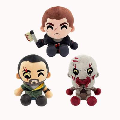 跨境新品Dying Light消逝的光芒游戏周边夜魔艾登克兰毛绒玩偶公