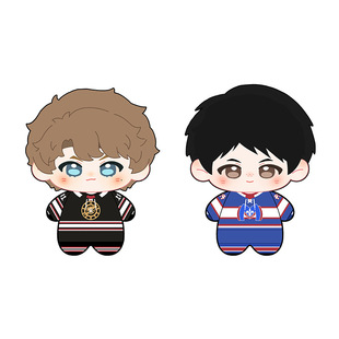 跨境新品Heated Rivalry烈爱对决周边毛绒公仔玩偶10cm小挂件娃娃