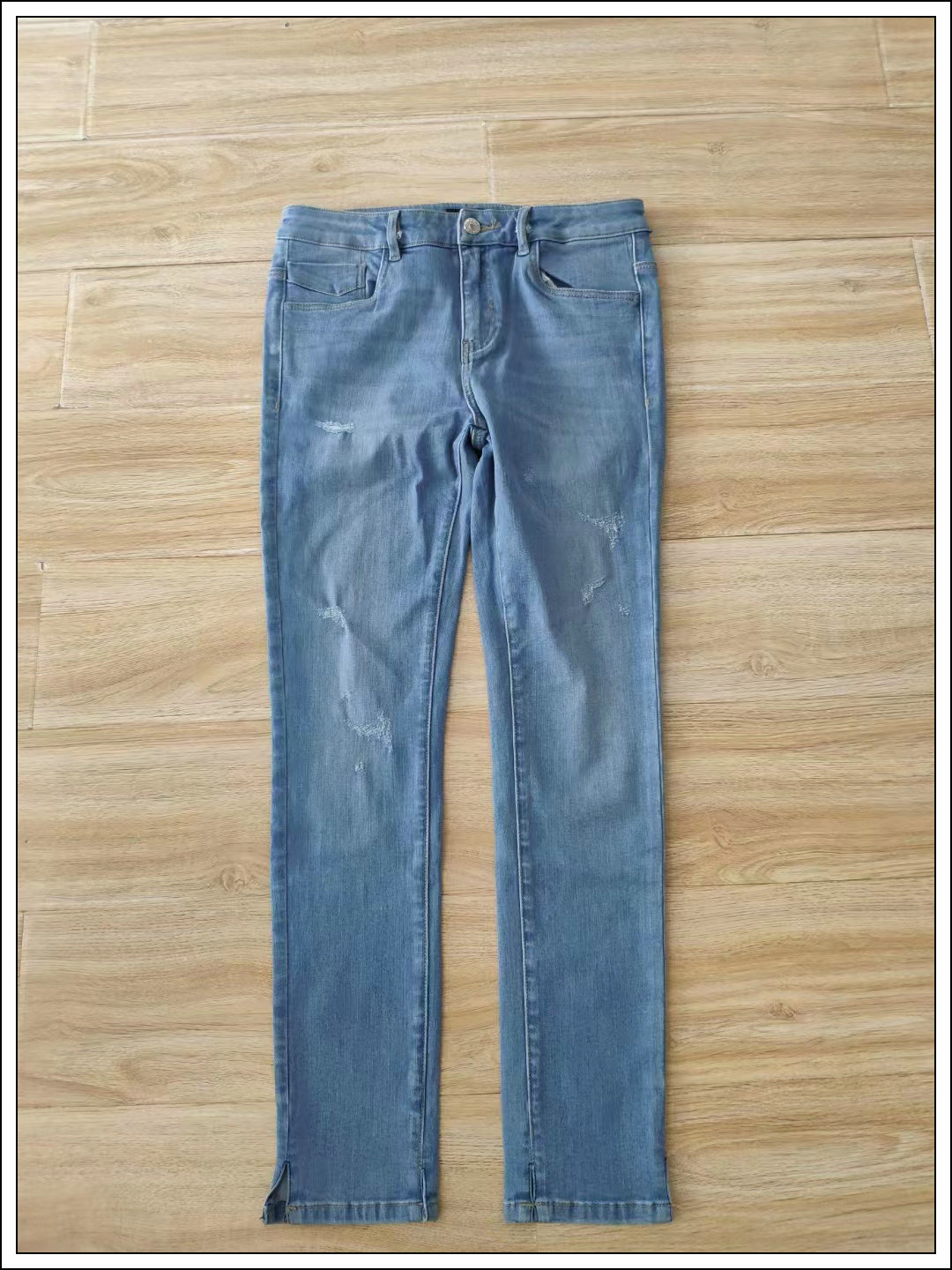 弹力小脚百搭九分铅笔裤女