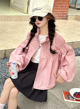 女童夏季薄款防晒衣2026新款