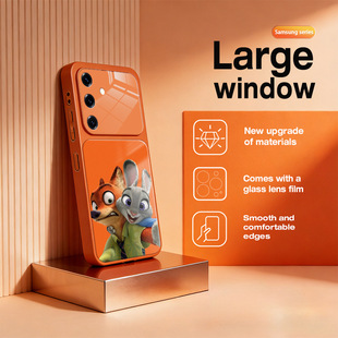 iPhone16pro苹果17SamsungS23三星S25fe手机壳21 加S24ultra女22u镜头全包case14适用15plus尼克Nick朱迪Judy