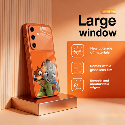 iPhone16pro苹果17SamsungS23三星S25fe手机壳21+加S24ultra女22u镜头全包case14适用15plus尼克Nick朱迪Judy