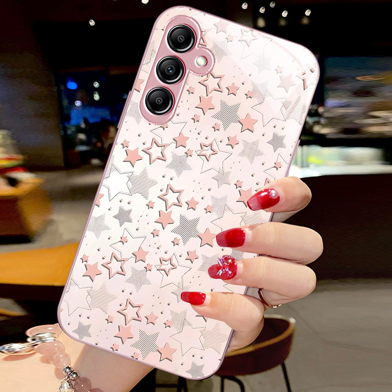 20plus8苹果14SamsungS25三星S24fe手机壳A55满屏13星星S22ultra女s23u加54玻璃53case适用52渐变16电话21+男