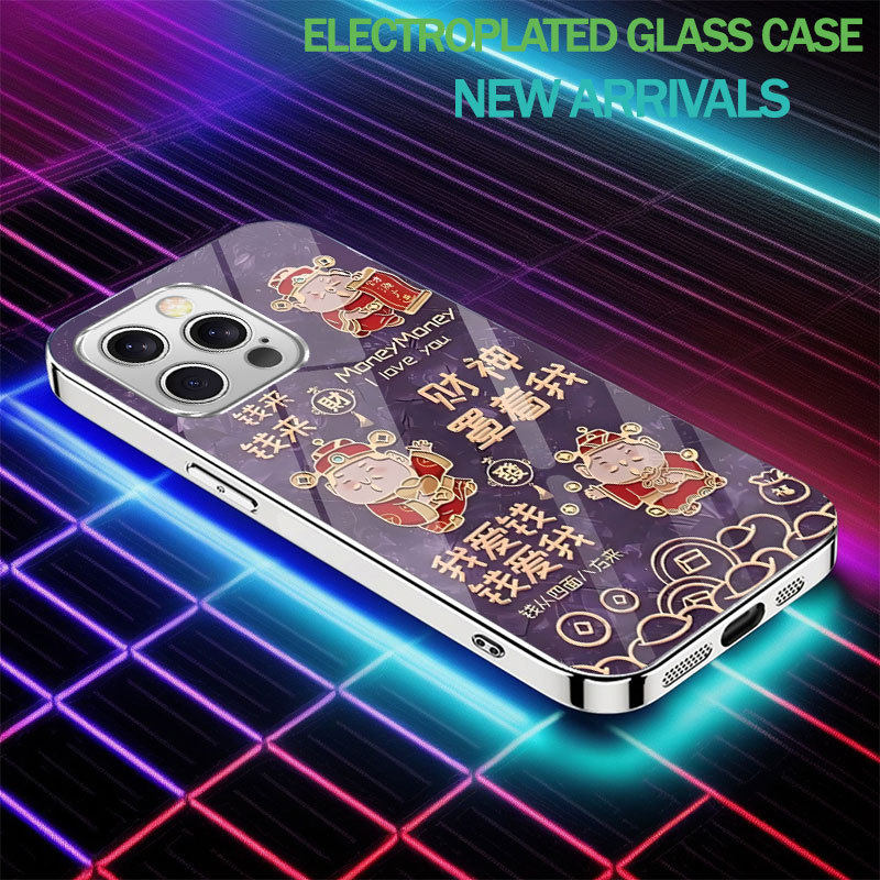 14plus苹果17SamsungS25FE三星S23u手机壳A56加S24ultra女22马年54玻璃53case34适用52财神21+13新年16过年20