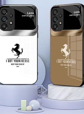 A56苹果17SamsungS23+三星S25ultra手机壳21加S24fe马22u男54玻璃53case55适用16plus女20高级感15新年14马年