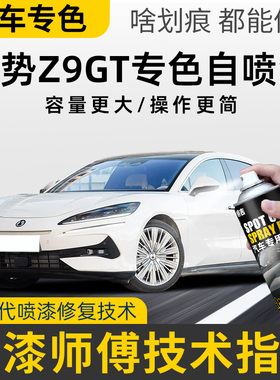 腾势Z9gt补漆笔星耀黑色冬日青色皓月米色汽车自喷漆车漆修复神器
