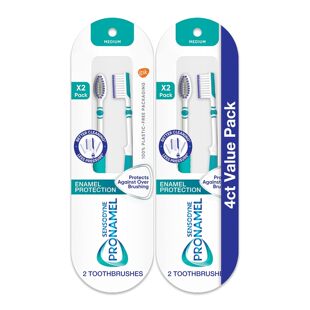 Sensodyne Pronamel Medium Toothbrush,4 Count