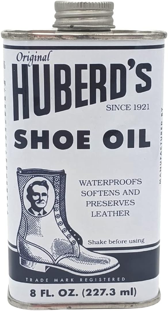 Huberd’s Shoe Oil - Leather conditioner and waterproofer
