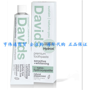 Hydroxyapatite Davids Nano Free Toothpaste Fluoride