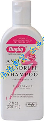 Rugby Selenium Sulfide Anti-Dandruff Shampoo 7 oz