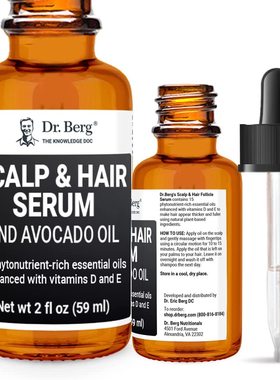Dr. Berg's Scalp Hair Follicle Oil - Hair Growth Oil