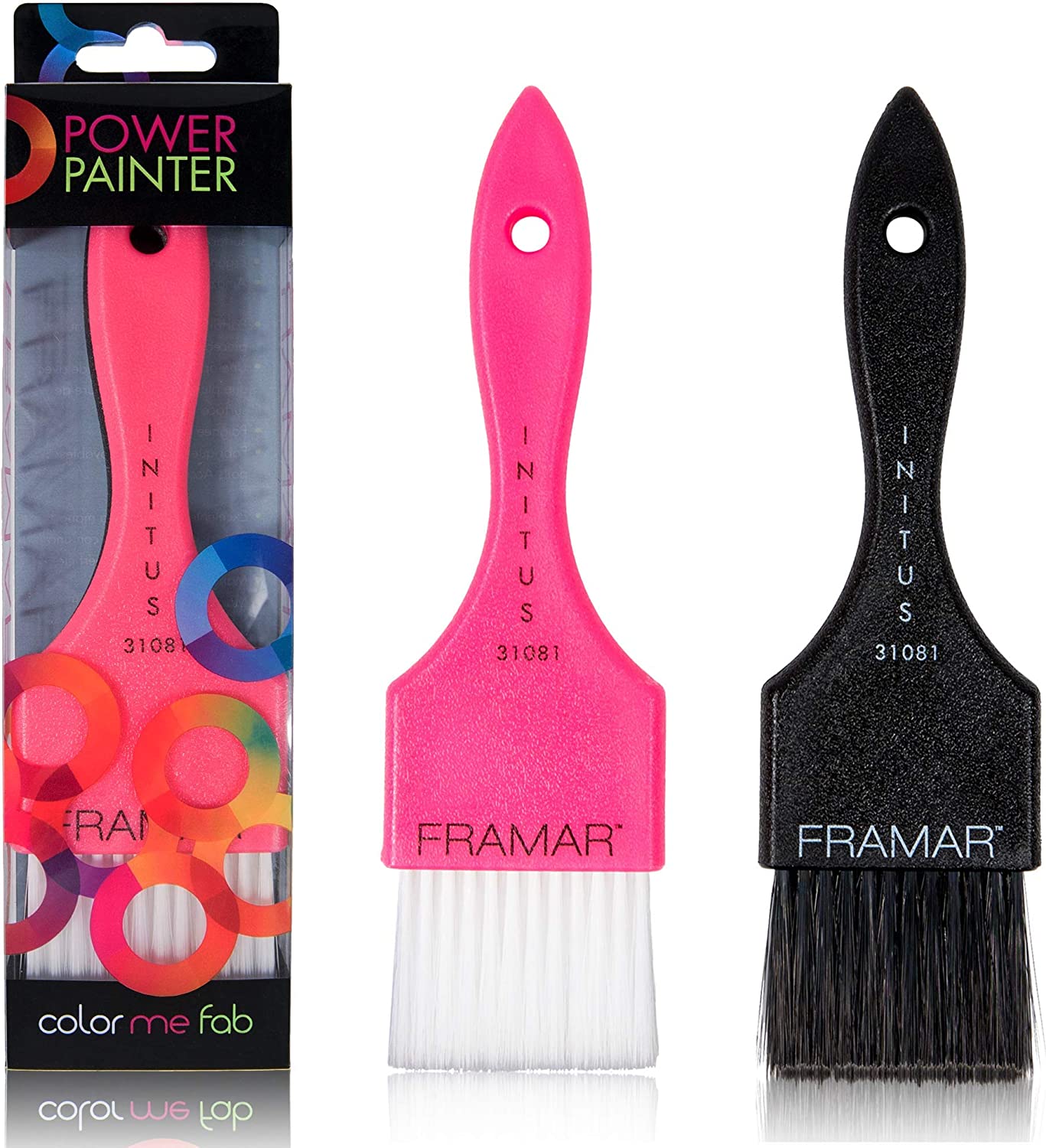 Framar Power Painter Hair Dye Brush  2 Pk