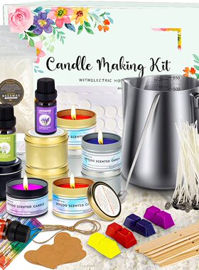 skycoo 289 Pieces Candle Making Kit, Candle Making Supplies