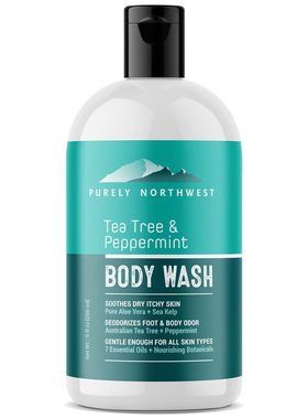 Purely Northwest Tea Tree Body Wash for Men and Women