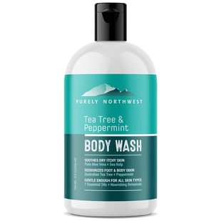 Purely Northwest Tea Tree Body Wash for Men and Women