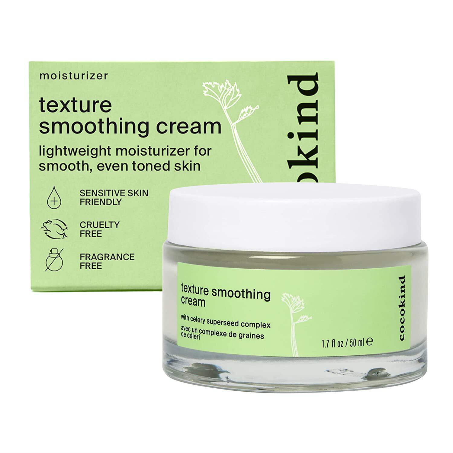 Cocokind Texture Smoothing Cream | Pore-Refining | Improves