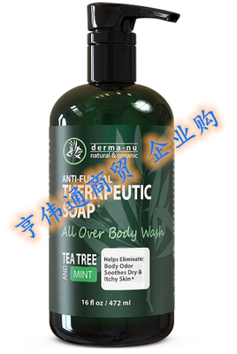 Derma-Nu Antifungal Antibacterial Soap & Body Wash 16oz