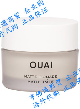 OUAI Matte Hair Pomade - Styling Paste for Moldable Hold, Te