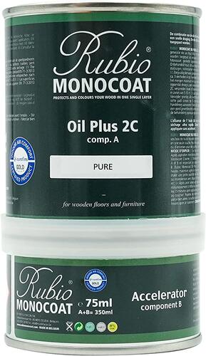 Rubio Monocoat Oil Plus 2C, 350 ML, Pure