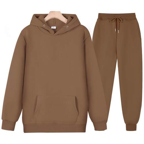 Solid color hoodie sweatpants suit 男女款连帽卫衣 运动裤套装