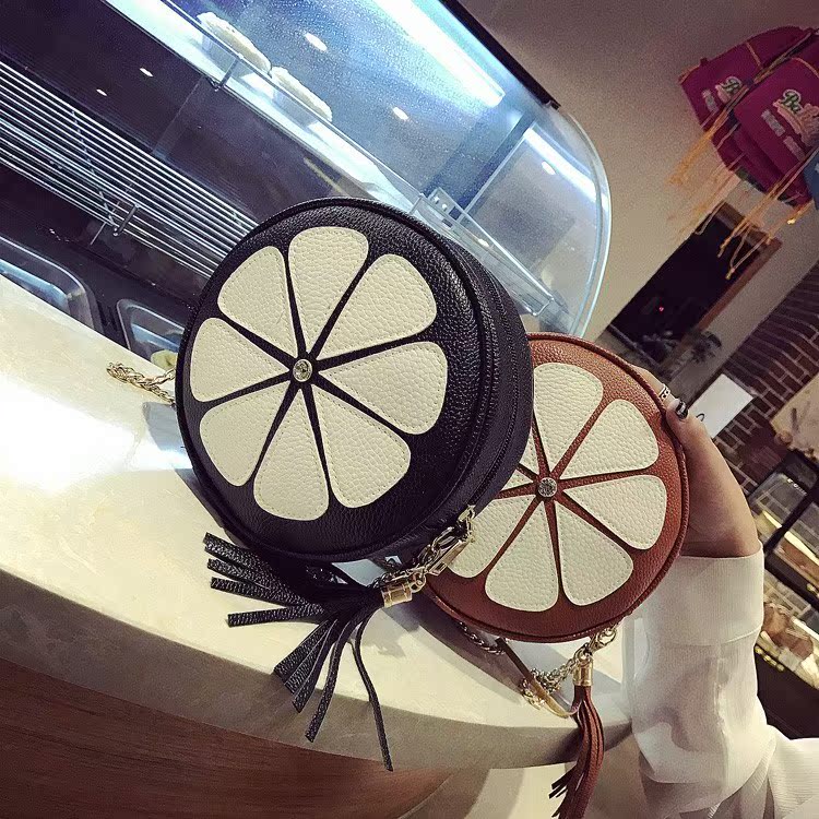 斜跨包包包单肩包单小圆形女士包袋链条包女士包链条花朵包袋灰色|ruв категории Сумки, Г - жа сумки - от Buy2taobao.com для оказания профессиональной услуги покупки агента Taobao