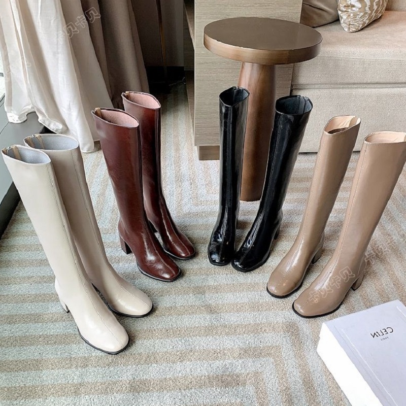 大小筒围全牛皮气质时尚百搭