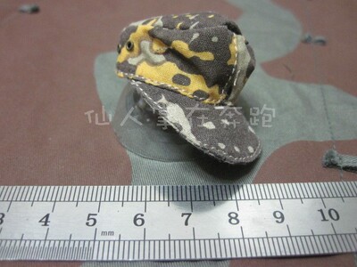 1 6兵人 威龙70785 德 SS 野战帽 前进帽 豌豆 秋冬 模型 全新