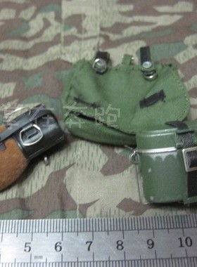 1 6兵人 威龙70785  德  三件套 包 水壶 饭盒 现货 全新 模型