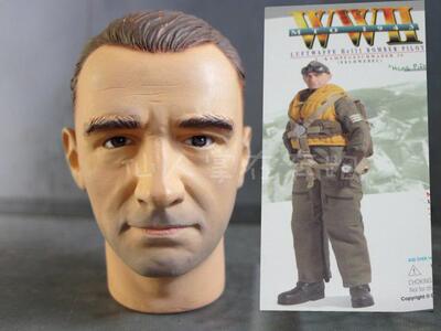1 6兵人 威龙70561 德 空军 飞行员 头雕 全新 现货