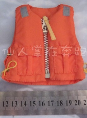 1 6兵人 DID 50002 抗震救灾 中国  WJ突击队 救生衣 救生服 现货