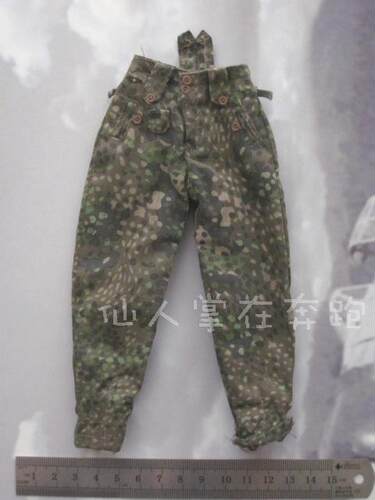 1 6兵人 威龙70785  德 SS M43 豌豆 裤 现货 原版 全新 模型