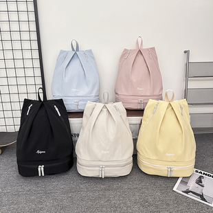 游泳收纳包女干湿分离泳包泳衣专用防水收纳袋健身背包沙滩户外包