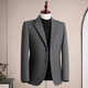 男士 修身 厚款 冬季 羊毛西装 外套商务唏嘘时尚 潮流正装 西服便西上衣