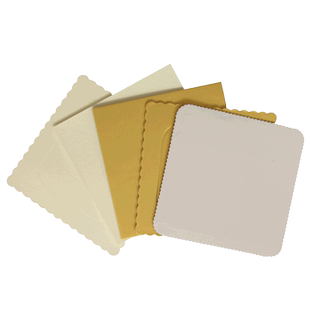 奥比岛白色生日蛋糕底托硬纸垫子 4-14寸方形芝士 慕斯瓦楞底托