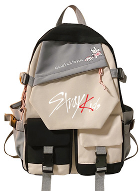 Stray Kids双肩包时尚韩版Felix书包