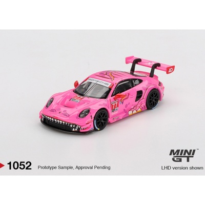 MINIGT164保时捷GT3粉恐龙