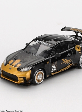 [匠擎预售]MINIGT车模 1:64 #1149 丰田GR86 24号合金汽车模型