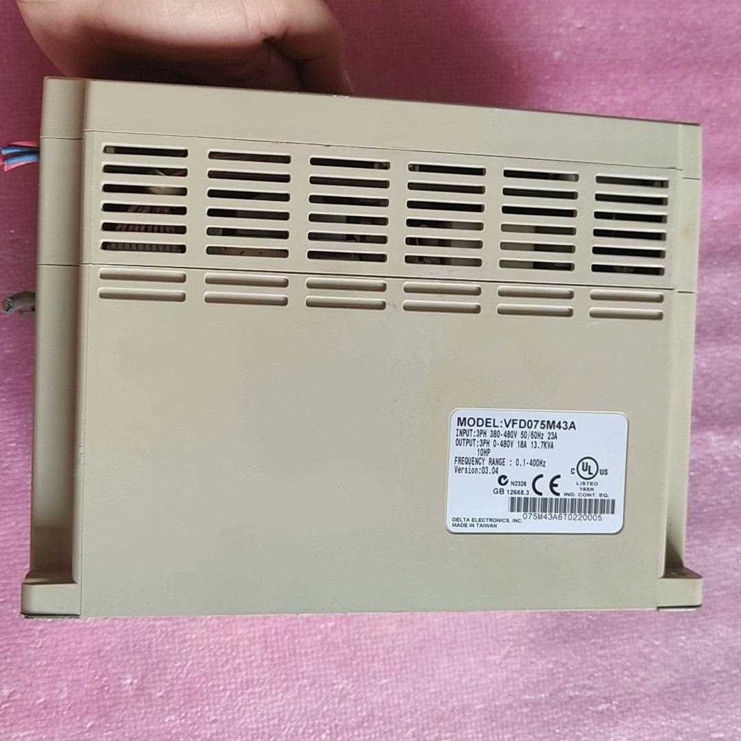 台达变频器VFD075M43A 原装正品议价