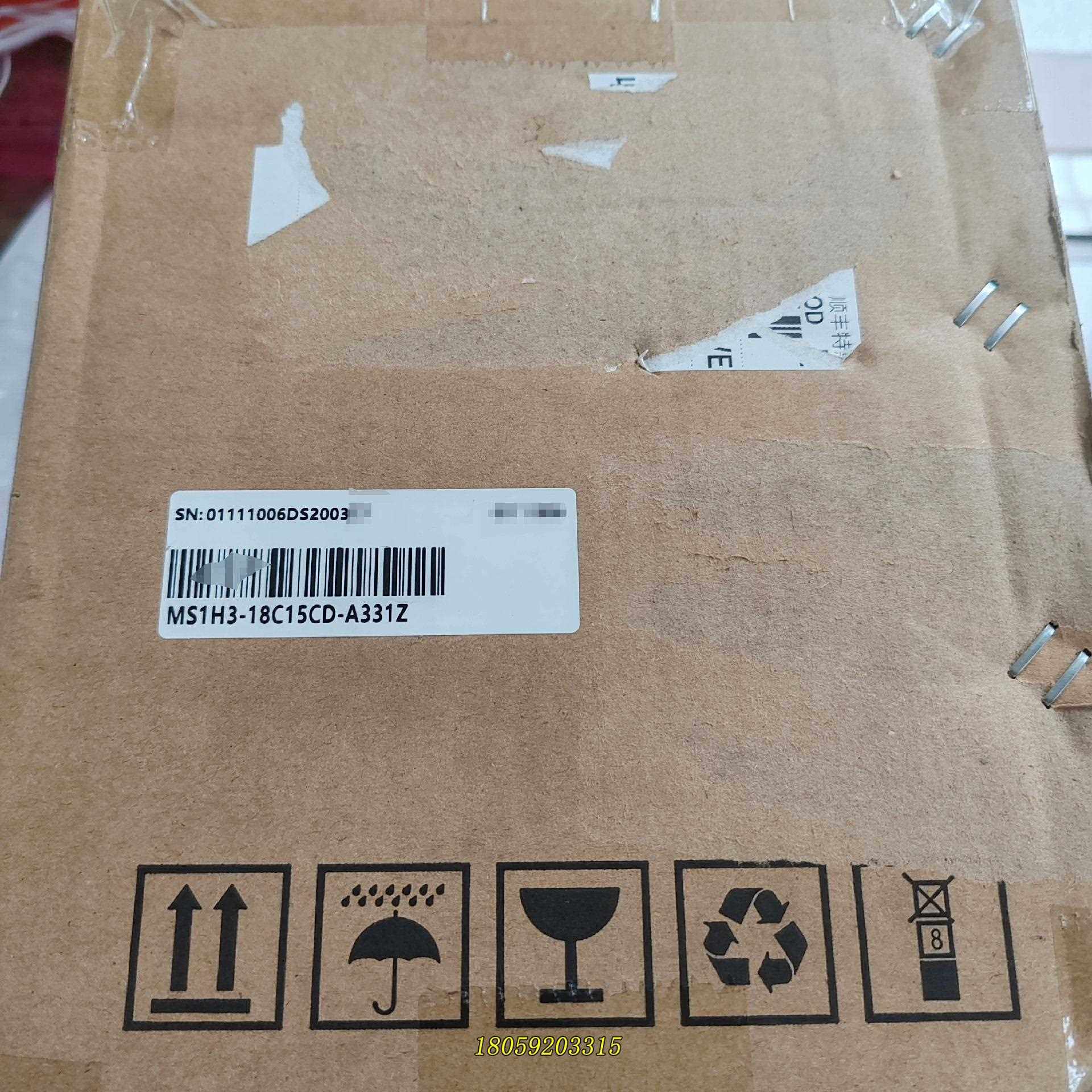 汇川电机MS1H3-18C15CD-A331Z议价